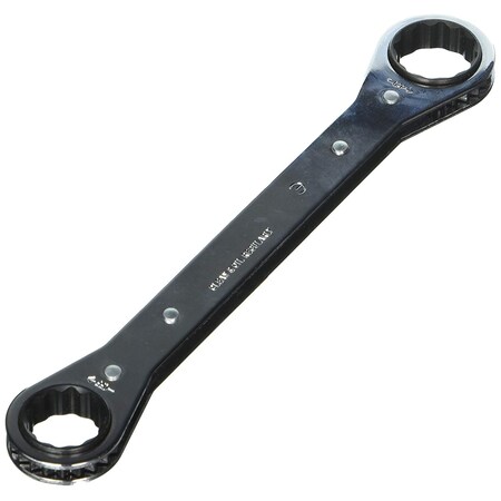 Wright Tool 9390 12 Point Nominal Size Ratcheting Box Wrench, 1" X 1-1/16" 9390